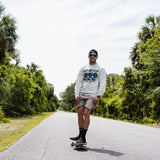 Nature Club Crewneck Sweatshirt - LACO Gives Skateboarding