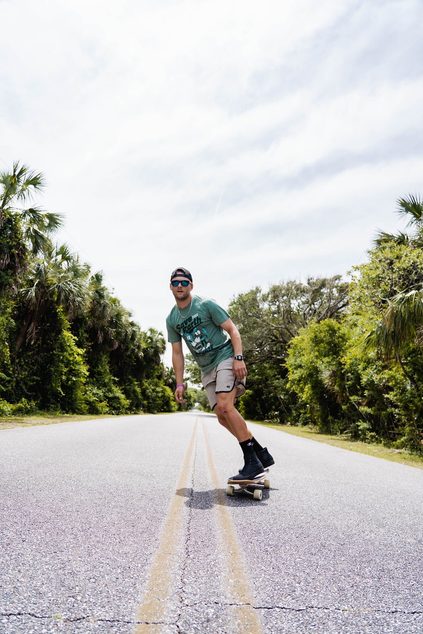 LACO Save The Earth Tee Skateboarding