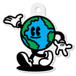 Earth day keychain