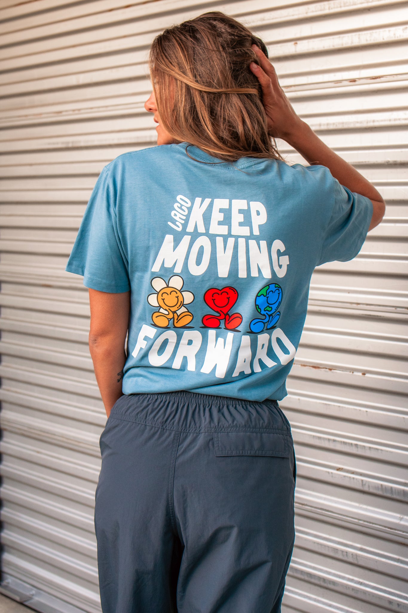 LACO Keep Moving Forward Tee