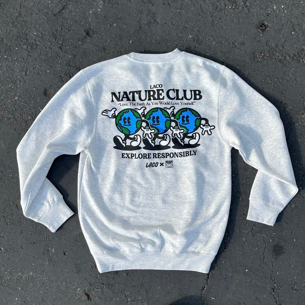 Nature Club Crewneck Sweatshirt - LACO Gives